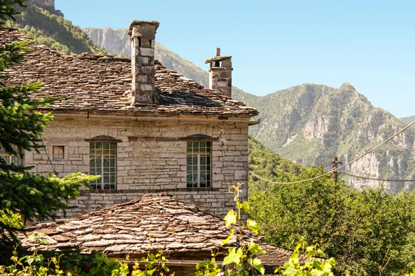 Zagoria in het gebied van Epirus