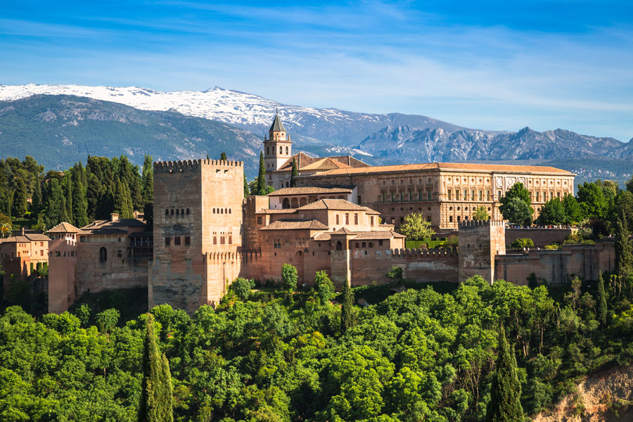 Het prachtige Alhambra fort