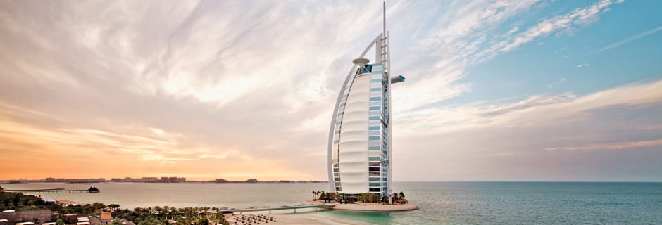  Burj Al Arab - een van de meest luxueuze hotels ter wereld
