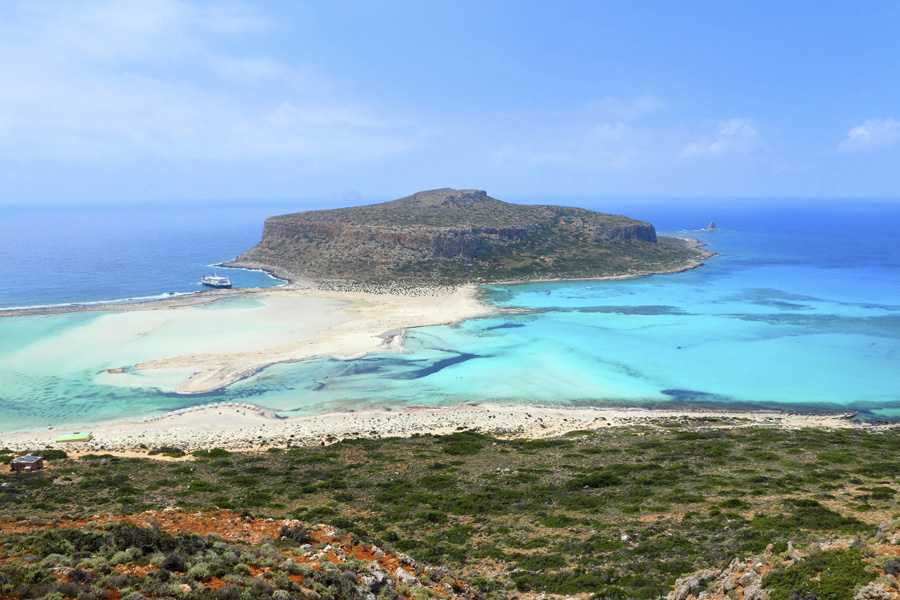 Mooie stranden in het westen van Kreta