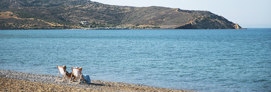 Ontspannende strand in Ierapetra